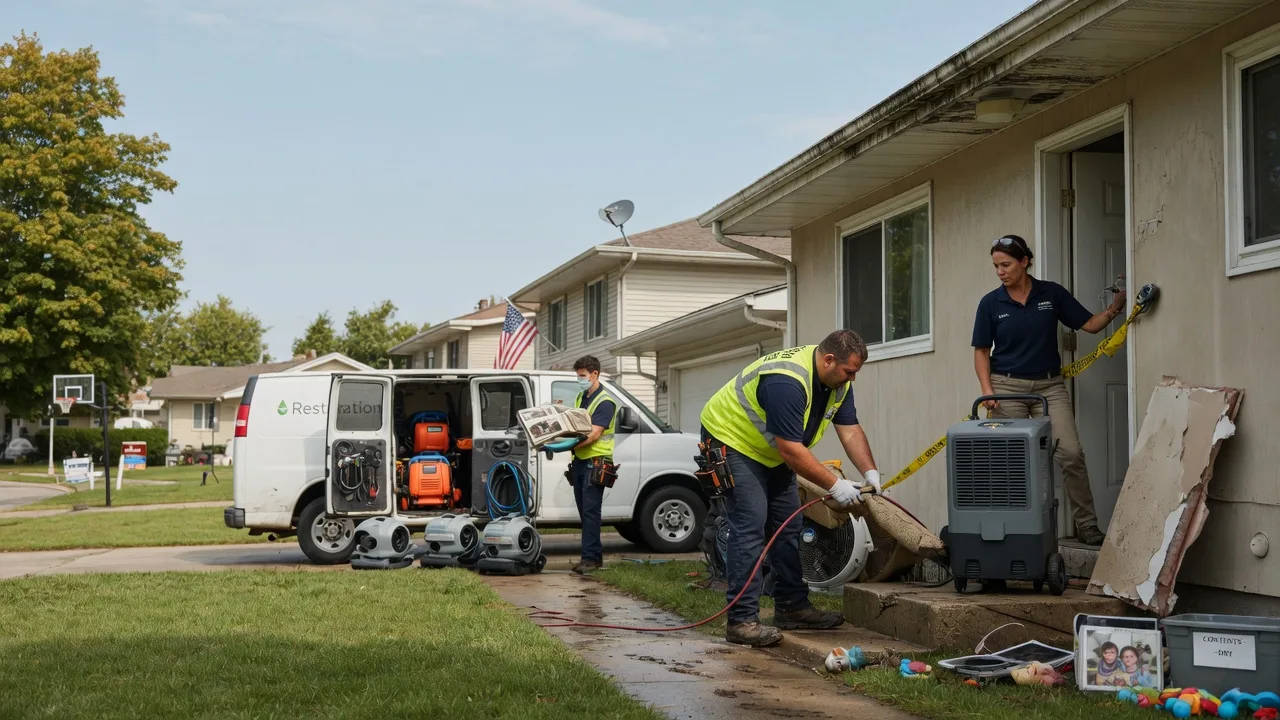 Water Damage Restoration in Staffordsville, VA near me
